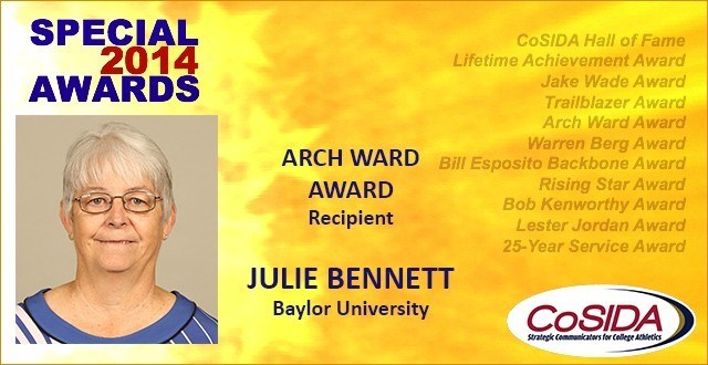 Special Awards Salute: Arch Ward recipient Julie Bennett (Baylor)